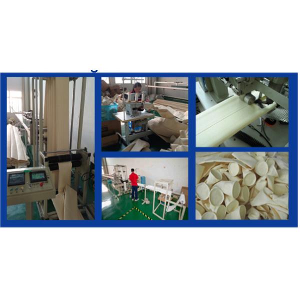 120 - 300mm Diameter Industrial Filter Bags Polyester / Acrylic Needle Felt