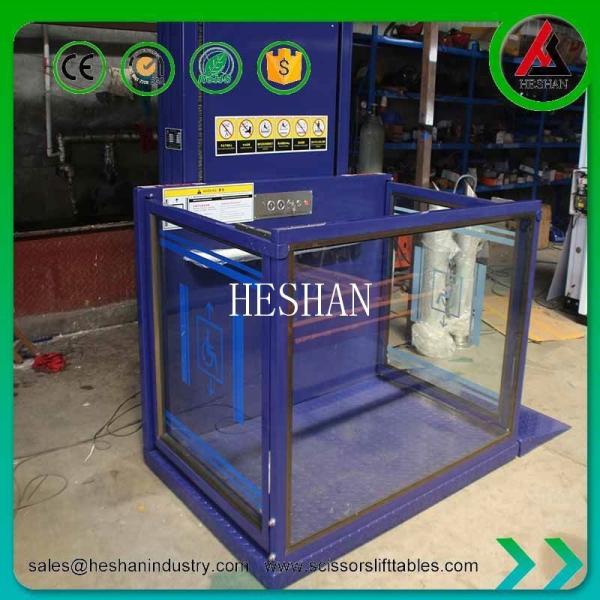 Vertical Wheel Chair Platform Lift Hydraulic For Disabled Handicapped