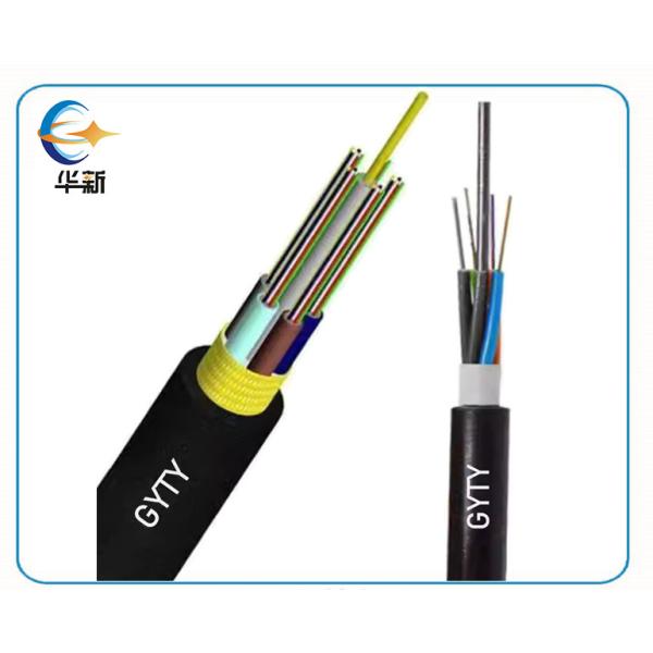 Customization GYTY Single Mode Fiber Optic Cable High Rank Cable For Outdoor