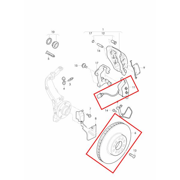 For Bentley Continental Gt & Flying Spur Front & Rear Brake Pads & Rotors Set OEM 3W0615301K 3W0615301R 3W0698151AA 3W0698151P 3W0698451J 4E0615601L