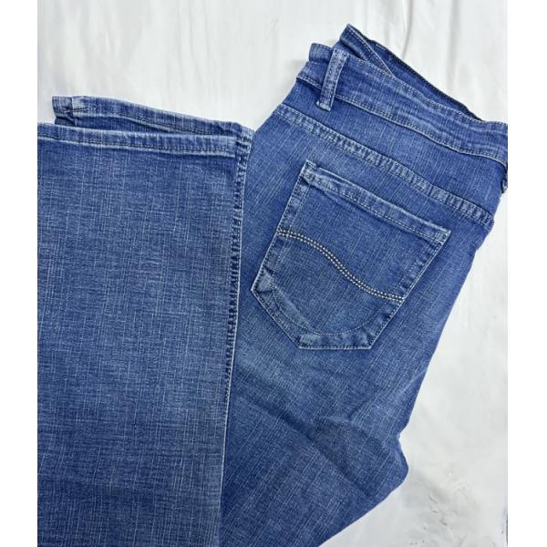 XMAMLON RTS Man Trousers Regular Jeans with Washed Craft and Windproof Technology