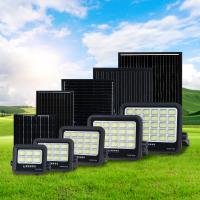 TK-Z luz solar de inundación - Solución de iluminación de alta eficiencia con 13 años de vida útil carcasa ABS de color negro para uso al aire libre