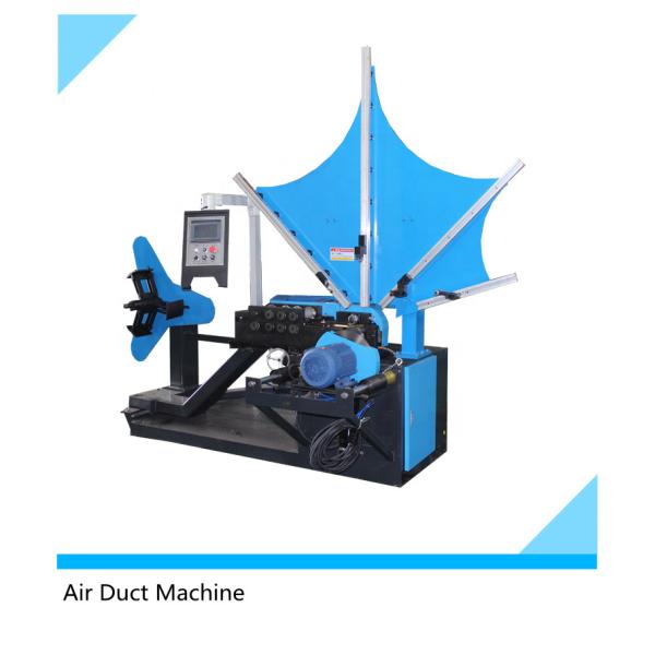 5KVA Air Duct Spiral Tube Forming Machine 650 Rpm/Min