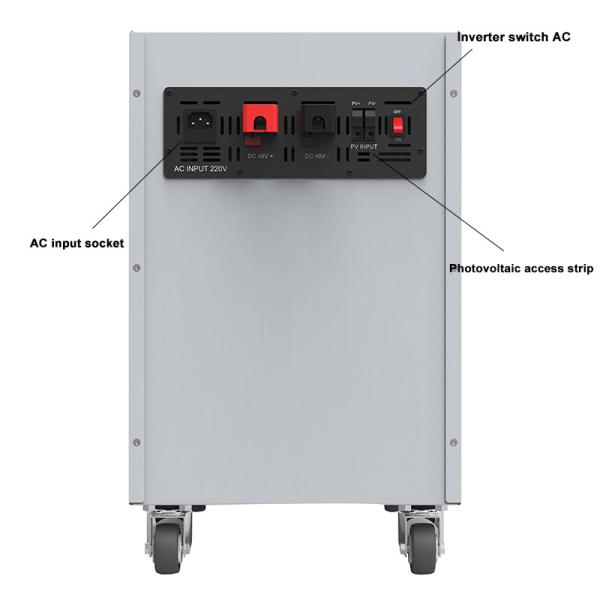 Portable 48V LiFePO4 Battery AC 220V DC 5kwh Solar Portable Power Bank Station