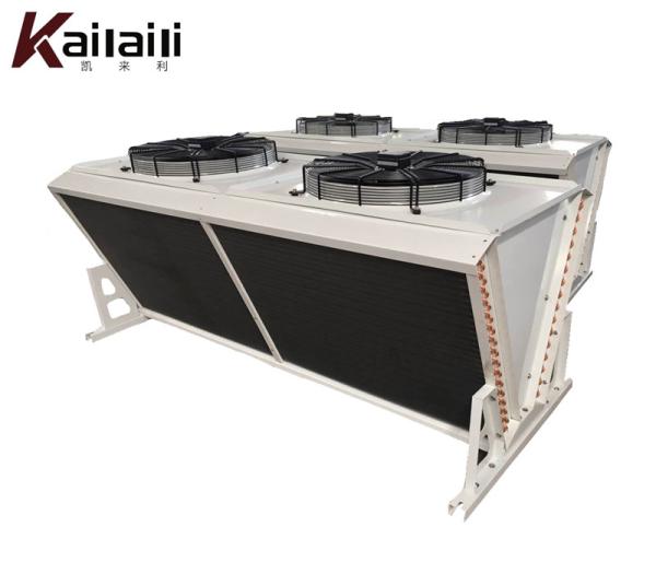 Factory Price!!!  Flooring Standing V Type Air Cooled Condenser for Refrigetation Unit