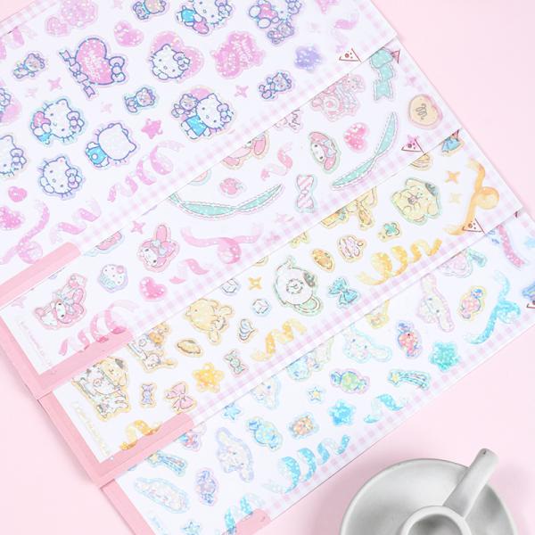 Manual Account Metal Decal Stickers Oil Glue Flashing Light Sticker