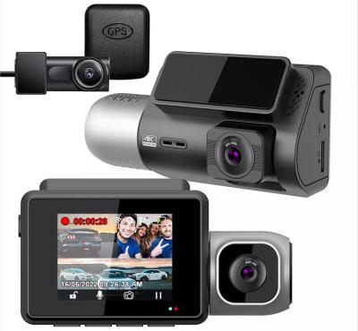 Car IPS 4K Wifi GPS 1080p Hd DVR Dashcam for Front And Rear Inside