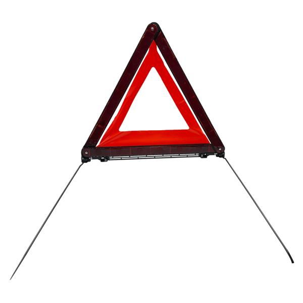 E-MARK Red Emergency Traffic Safety Sign Warning Triangle Road Pole for Car Essential Emergency Tool