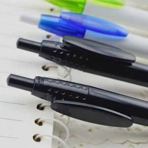 Factory hot selling and high quality plastic rubber square shape hotel pen