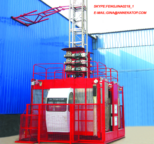 China hot sale 2t 50m SC200 construction lifting equipment