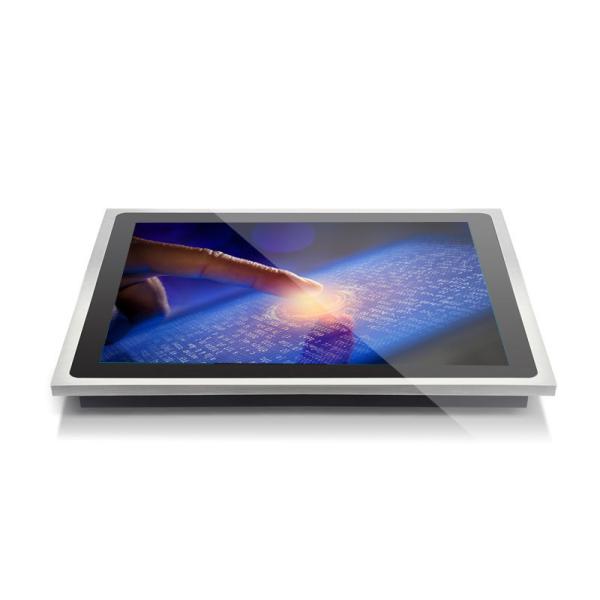 High Resolution Industrial Panel Mount Monitor 21.5 Inch VGA / HDMI / DVI Connectors