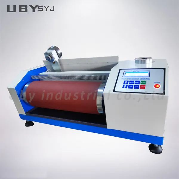 Standardized Rotary Drum Abrasion Tester Multi Material DIN Abrasion Resistance Tester