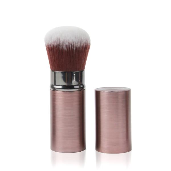 Портативная минеральная алюминиевая щетка Kabuki макияжа Ferrule