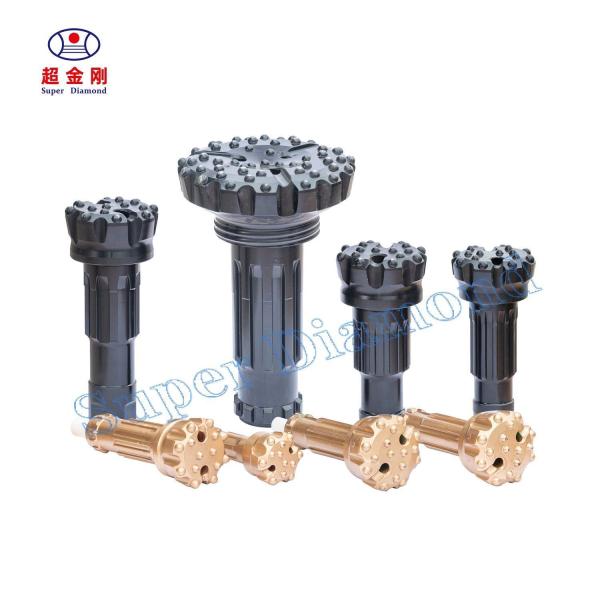Directional Drilling DTH Drill Bits Gas Exploration Mining Drill Bit Cyclinder With Guide Sleeve