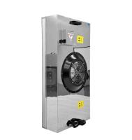 Unidade de filtro do ventilador FFU Sala limpa Padrões de fluxo de ar personalizáveis de aço inoxidável / liga de zinco