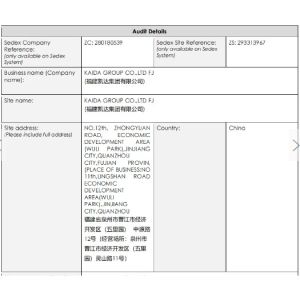 XIAMEN BOXHOUSEHOLD CO,LTD Certifications