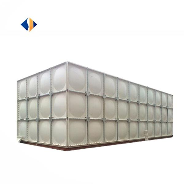 Depends on capacity Customized FRP/GRP Tank Sectional Modular Insulation Water Storage Tank
