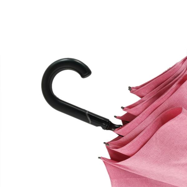 Luxury Pink Color Strong Umbrellas For Wind , Mini Golf Rain Umbrella