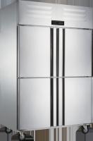 Four Door Commercial Cuisine congélateur refroidi par air congélateur haute efficacité