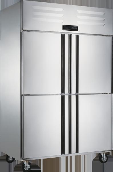 Dual Compressor Commercial Kitchen Refrigerator Freezer Stable Operation