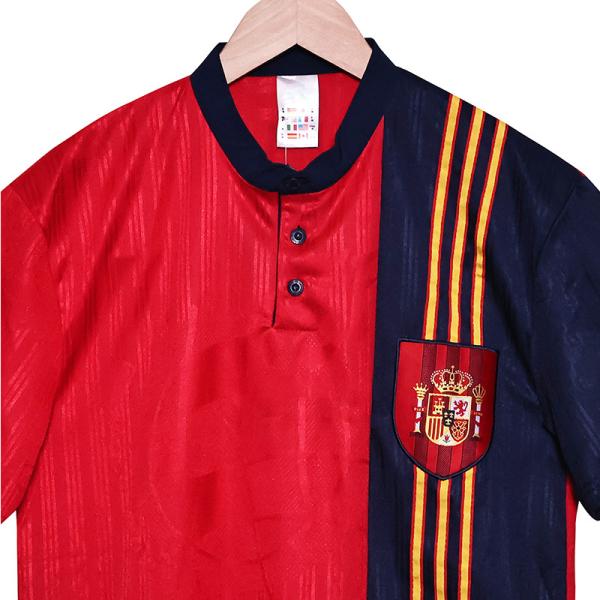 Classic Replica Spain 1996 Home Retro Football Jersey Custom One Stop Service