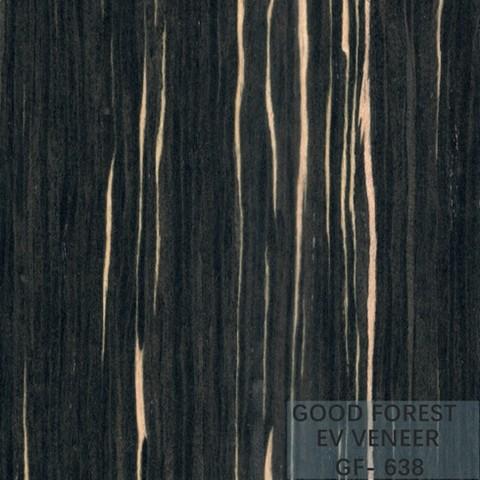 A madeira projetada folheia Ebony Wood Veneer 0.15-0.55 milímetros de espessura
