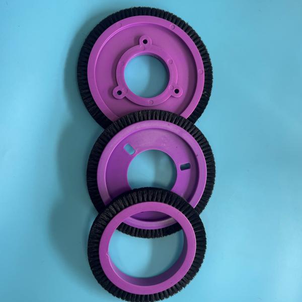 Artos Lk Máquina de acabado Rueda del cepillo Cabello de nylon negro