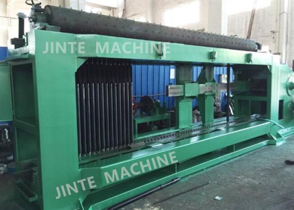 3.8m 50HZ Stone Cage Gabion Mesh Machine For Petroleum
