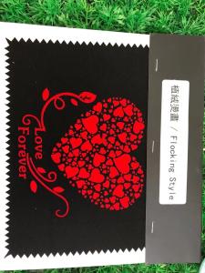 Fashion Flocking Style Pet Film For Heat Transfer Printing Logo Customization