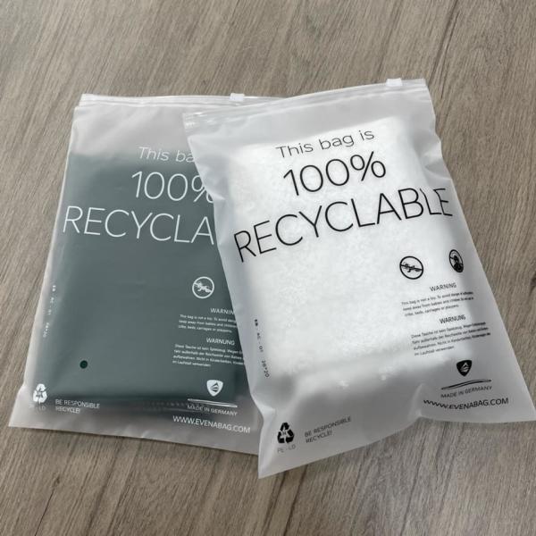 Frost Poly Zip Lock Swimwear Swimsuit Plastic Brief Boxers Underwear Package Custom Clothing Garment Clothes Packaging