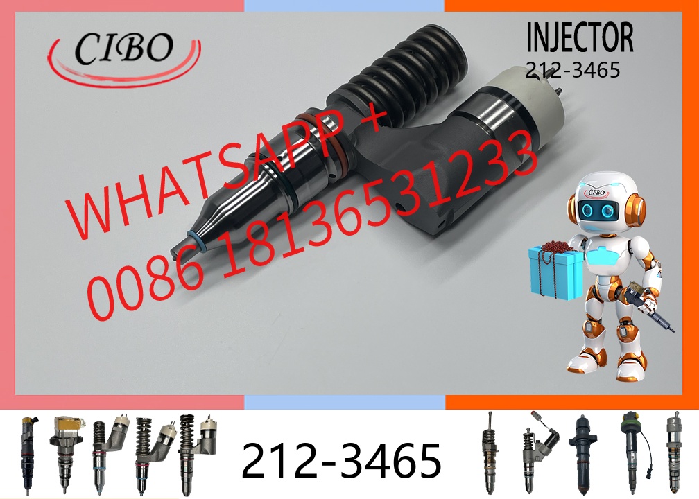 original 212-3465 10R-0961 350-7555 Diesel Engine Fuel Injector For  Excavator C12 original new injector