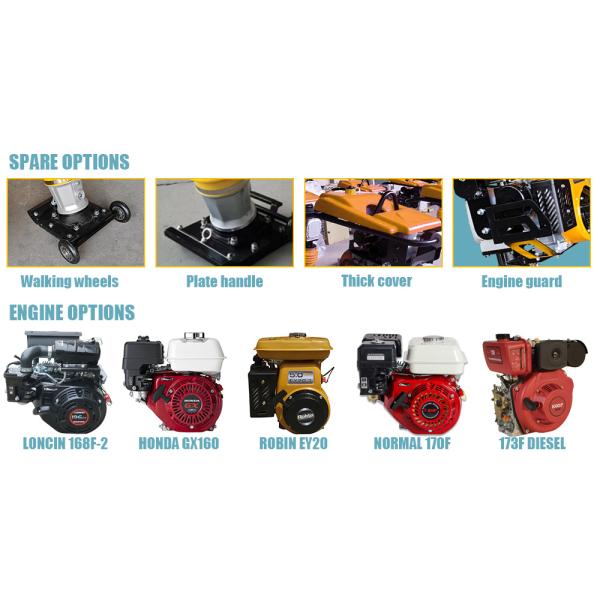 75 kg Aluminum Construction Soil Impact Rammer Tamping Compactor
