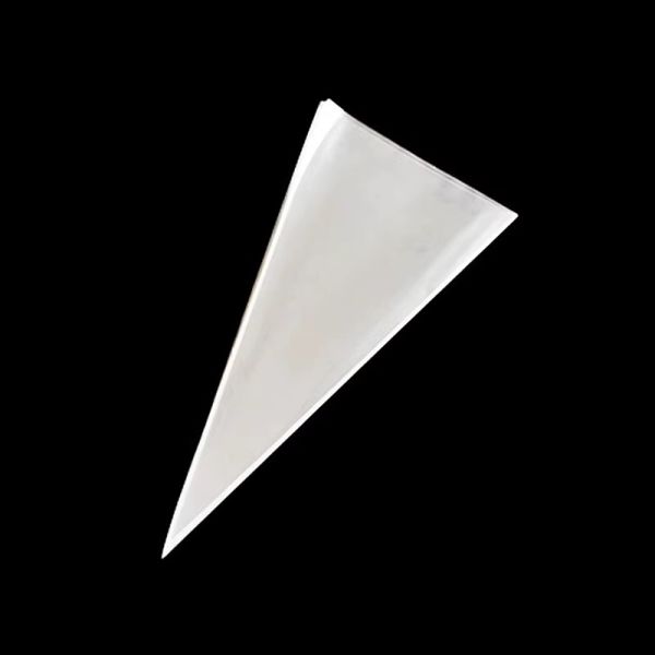 Cello  Cellophane Candy Cone Bag Special Shape Popcorn Bag Triangle  Plastic Clear Pastry Bag