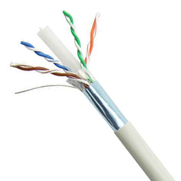 Safe Transmission FTP CAT6 Cable LSZH Jacket Network Cable 23AWG 1000FT