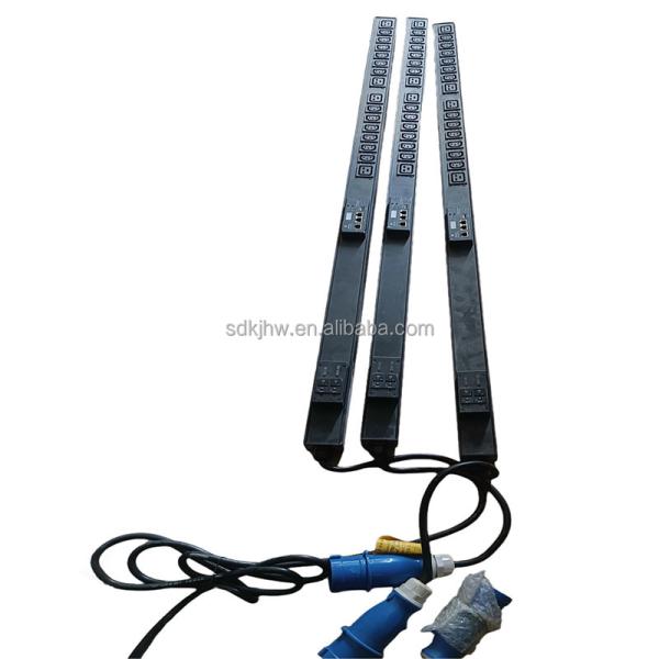EMERSON Power Distribution Unit Socket AC 1p 1u Rack Mount Single Phase IRS-PL30NN32 PDU Black