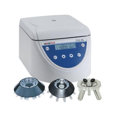 Rotores de baixa velocidade do centrifugador TDZ4K 4000rpm 12x20ml 18x10ml 4x50ml de PRP