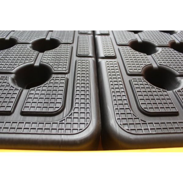 Poly Spill Pallets Drum Containment Pallets For Chemicals Acids Corrosives