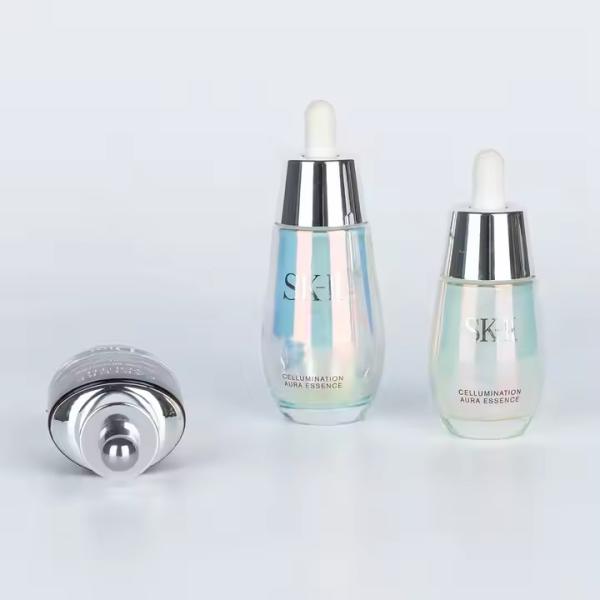 Wholesale Glass Cosmetic Dropper Bottles 30ml 50ml Small Essential Oil Bottles (MC-606)