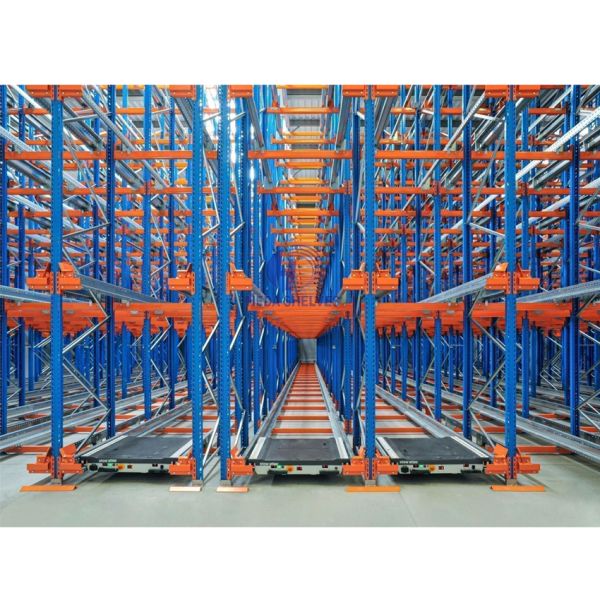 High-Density Q235B Steel Radio Shuttle Racking System for Warehouse Storage Customizable Load Capacity