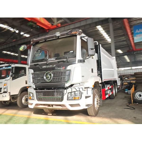 Shacman H3000 25 тонн Мусоросборочный автомобиль 23 м3 Задняя загрузка компрессор Грузовик Мусор Сжатые грузовики
