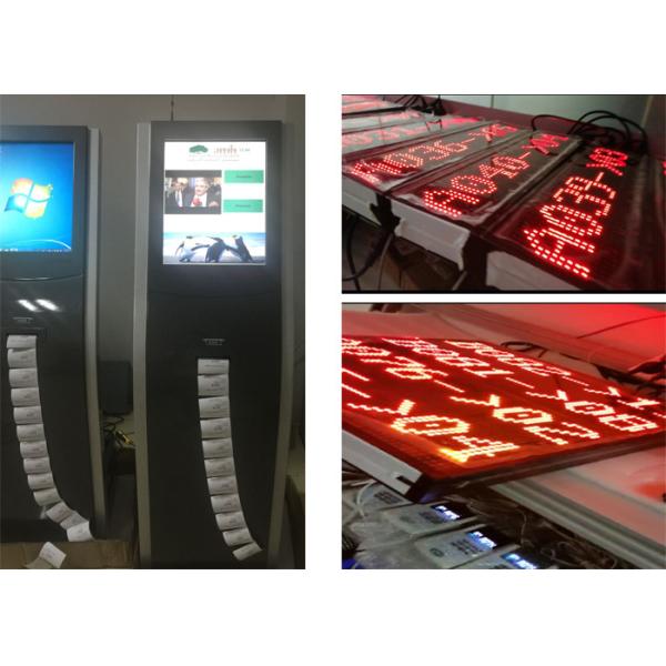 Dustproof Wireless Wired RS-232 RS-485 Electronic Queuing System