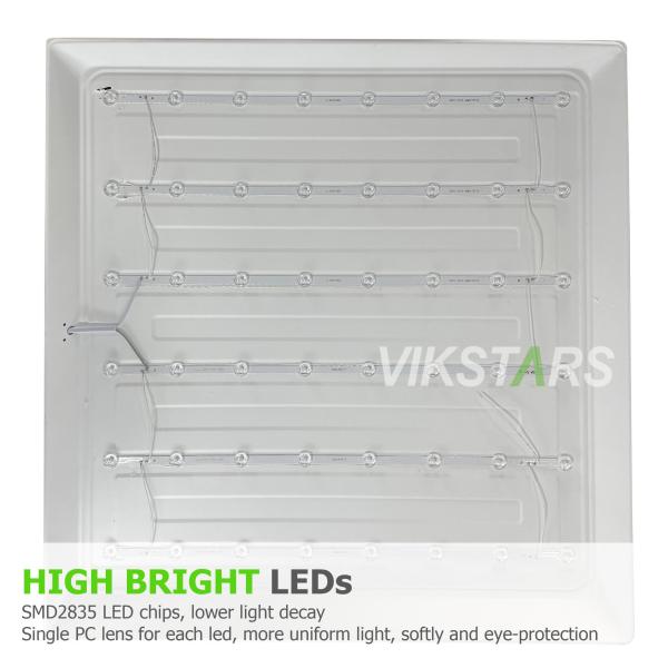 55W LED Panel Lights With Cheapest Price Hot Sales 48w 60*60 Recessed Panel Lights For Commercial Lighting
