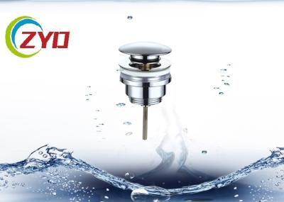 304 Stainless Steel Sink Drain Pipe Chrome Plated Faucet Pop Up Pipe