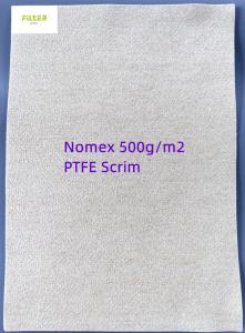 Pano de filtro não tecido sentido perfurado agulha de Aramid/Nomex para o
