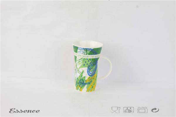 Horn Shape New Bone China Coffee Mugs Two Sizes For Christmas Gifts