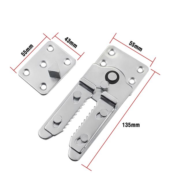Hardware Furniture Accessories Alligator Mouth Buckle Hinge Sawtooth Buckle Furniture Sofa Buckle