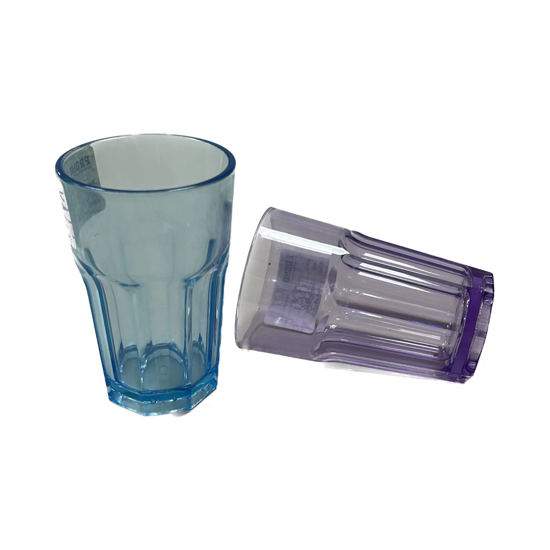 200ml PC Plastic High Octagon Cup Unbreakable Reusable Custom Logo For Whiskey Tequila
