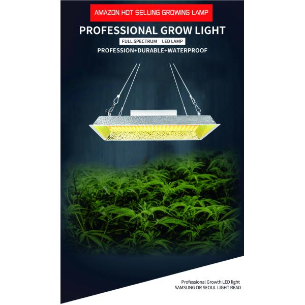 ROHS 150 Watt 80mm Thickness Greenhouse LED Grow Light