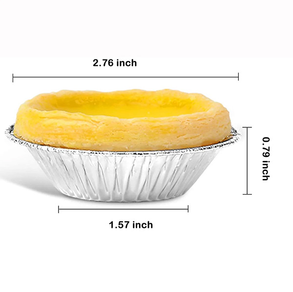 Одноразовая лентовая фольга для выпечки упаковка кастрюля яйцо торт фольга поднос для выпечки пирог