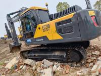Máquina hidráulica de escavadeira Volvo EC210 de 20 toneladas
